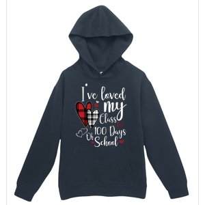 I've Loved My Class For 100 Days School Cute Valentine Urban Pullover Hoodie