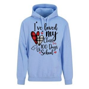 I've Loved My Class For 100 Days School Cute Valentine Unisex Surf Hoodie