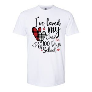 I've Loved My Class For 100 Days School Cute Valentine Softstyle CVC T-Shirt