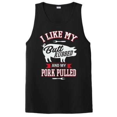 I Like My Butt Rubbed And My Pork Pulled PosiCharge Competitor Tank