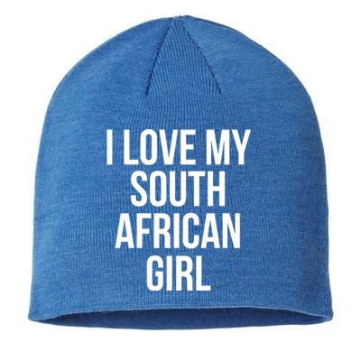 I Love My South African Gift Sustainable Beanie