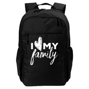 I Love My Family Relatives Party Families Reunion Daily Commute Backpack