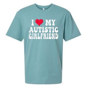 I Love My Autistic Girlfriend Sueded Cloud Jersey T-Shirt