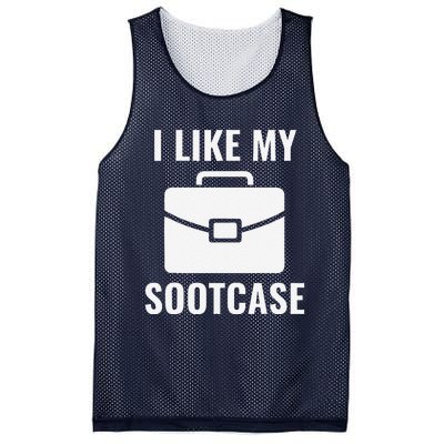 I Like My Sootcase Funny Suitcase Meme Viral Sarcastic Pun Mesh Reversible Basketball Jersey Tank