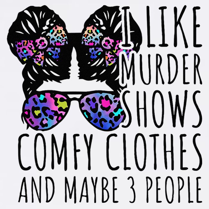 I Like Murder Shows Comfy Clothes And Maybe 3 People Short Acrylic Beanie