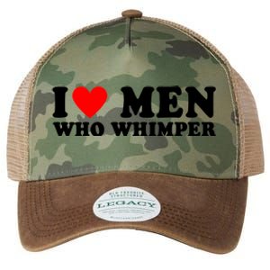 I Love Men Who Whimper Funny Whimper Quotes Legacy Tie Dye Trucker Hat