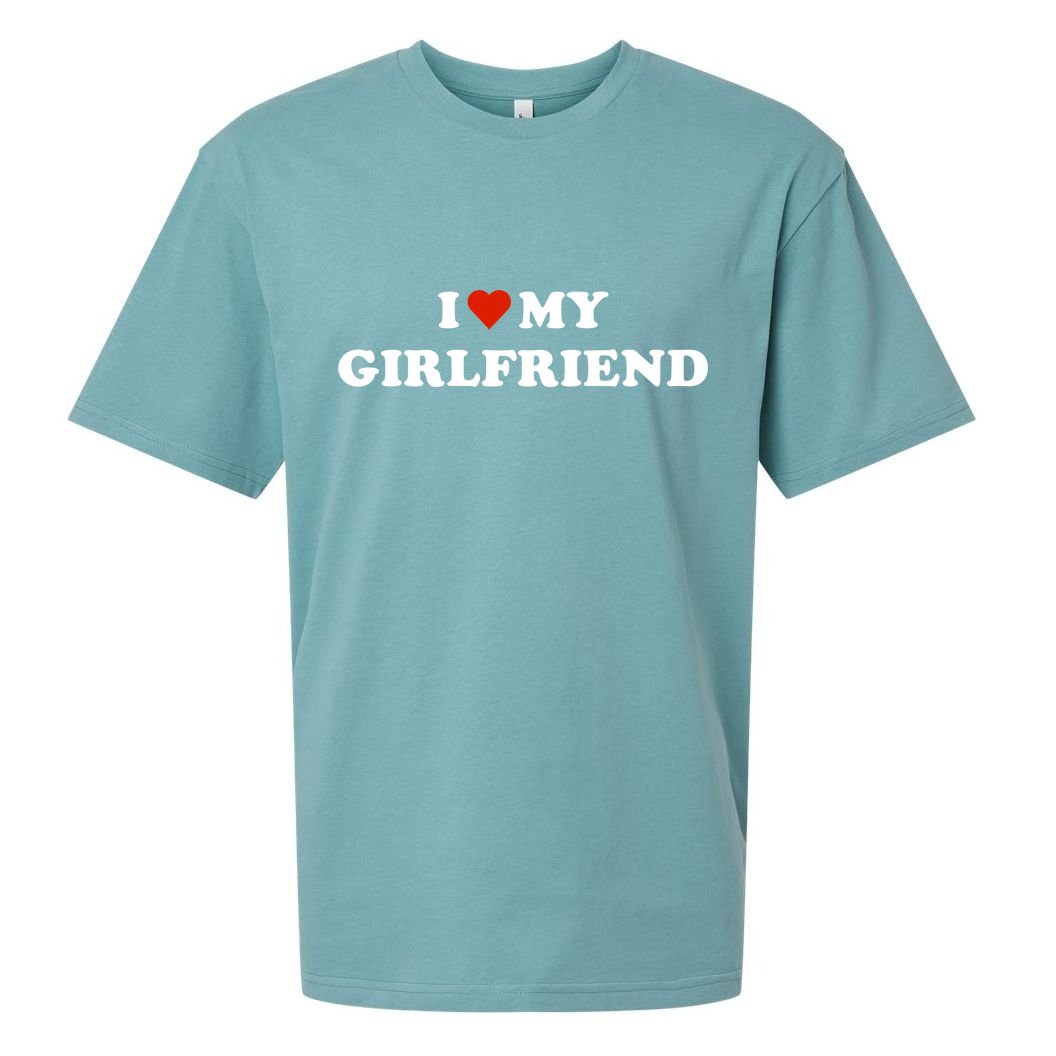 I Love My Gf Sueded Cloud Jersey T-Shirt