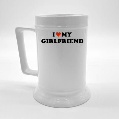 I Love My Gf Beer Stein