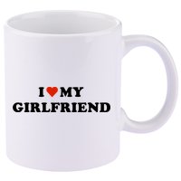 I Love My Gf 11oz C Handle Ceramic Mug