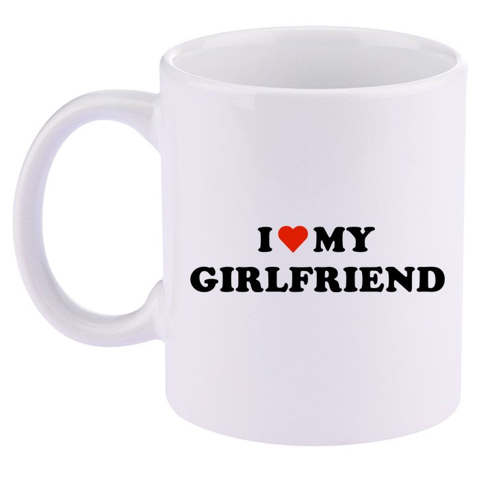 I Love My Gf 11oz C Handle Ceramic Mug