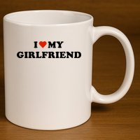 I Love My Gf 11oz C Handle Ceramic Mug