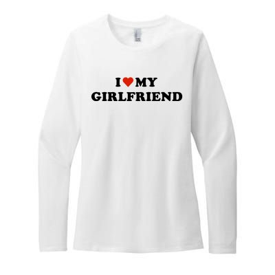 I Love My Gf Womens CVC Long Sleeve Shirt