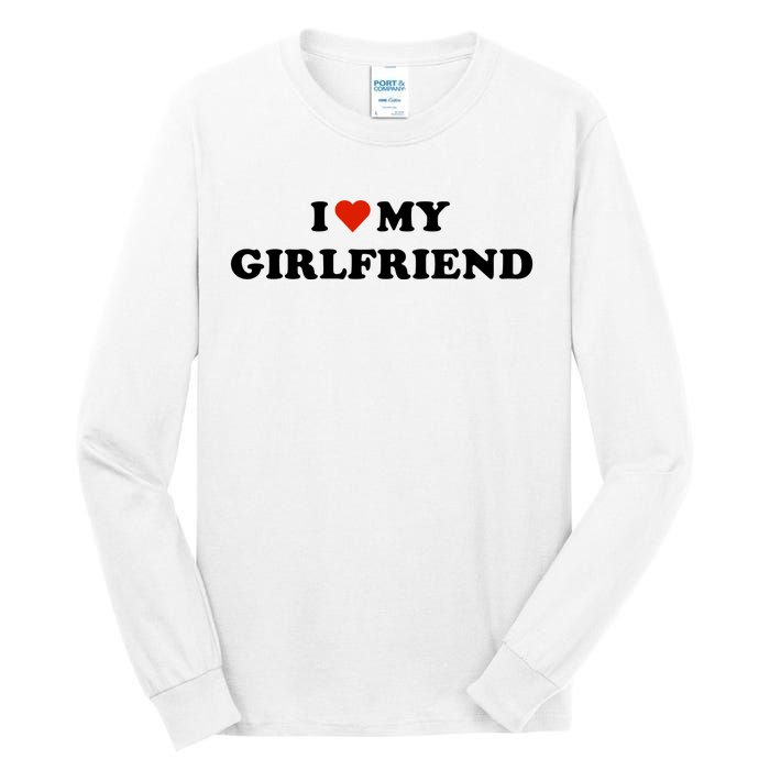 I Love My Gf Tall Long Sleeve T-Shirt