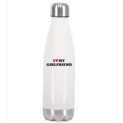 I Love My Gf Stainless Steel Insulated Water Bottle