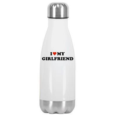 I Love My Gf Stainless Steel Insulated Water Bottle