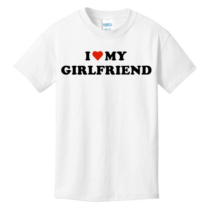 I Love My Gf Kids T-Shirt