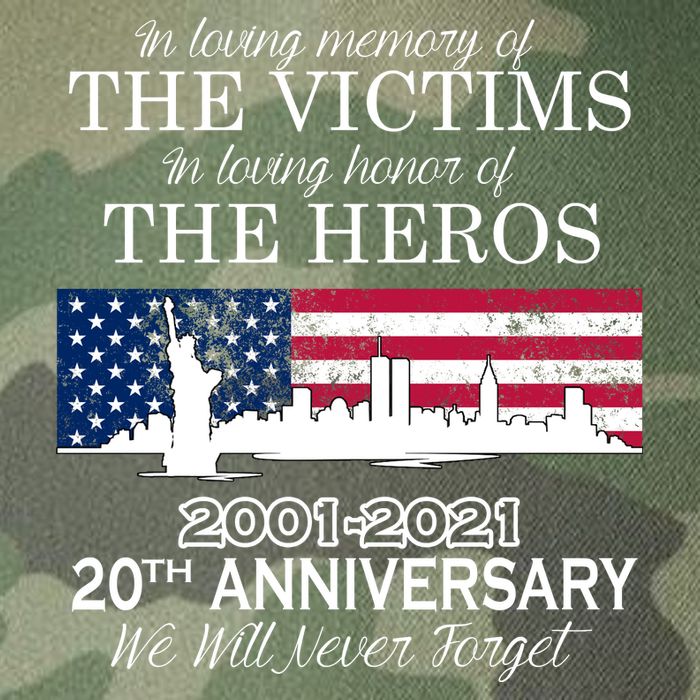 In Loving Memory Of The Victims Heroes 9/11 20th Anniversary Legacy Tie Dye Trucker Hat