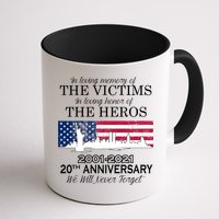 In Loving Memory Of The Victims Heroes 9/11 20th Anniversary Mug
