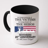 In Loving Memory Of The Victims Heroes 9/11 20th Anniversary Mug