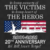 In Loving Memory Of The Victims Heroes 9/11 20th Anniversary Trucker Hat
