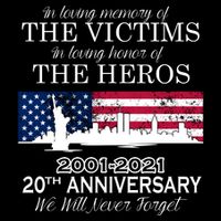 In Loving Memory Of The Victims Heroes 9/11 20th Anniversary Cropped Pullover Crew