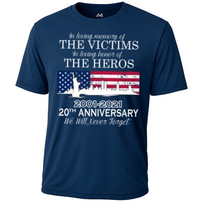 In Loving Memory Of The Victims Heroes 9/11 20th Anniversary Performance Shirt