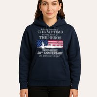 In Loving Memory Of The Victims Heroes 9/11 20th Anniversary Hoodie