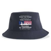 In Loving Memory Of The Victims Heroes 9/11 20th Anniversary Sustainable Bucket Hat
