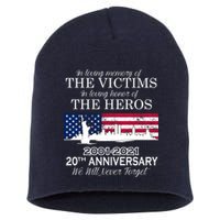 In Loving Memory Of The Victims Heroes 9/11 20th Anniversary Short Acrylic Beanie