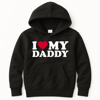 I Love My Daddy TShirt Kids Hoodie