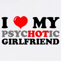 I Love My Psychotic Girlfriend Funny Gift Wool Snapback Cap