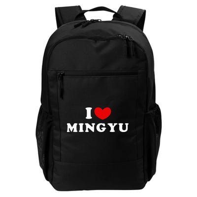 I Love Mingyu I Heart Mingyu Backpack