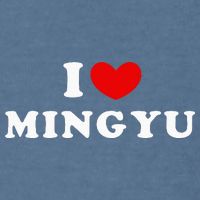 I Love Mingyu I Heart Mingyu Garment-Dyed Sweatshirt