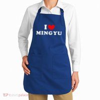 I Love Mingyu I Heart Mingyu Apron