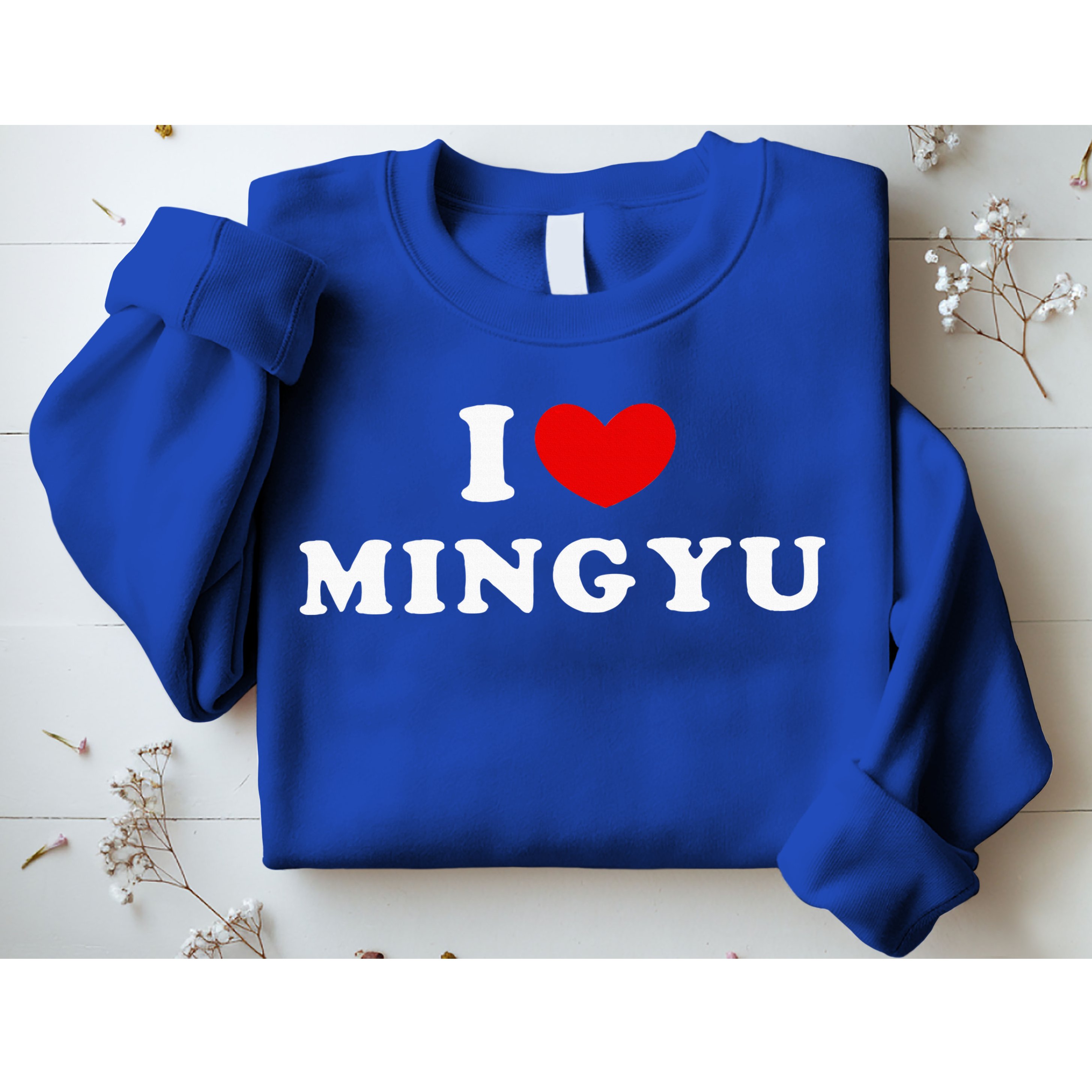 I Love Mingyu I Heart Mingyu Sweatshirt