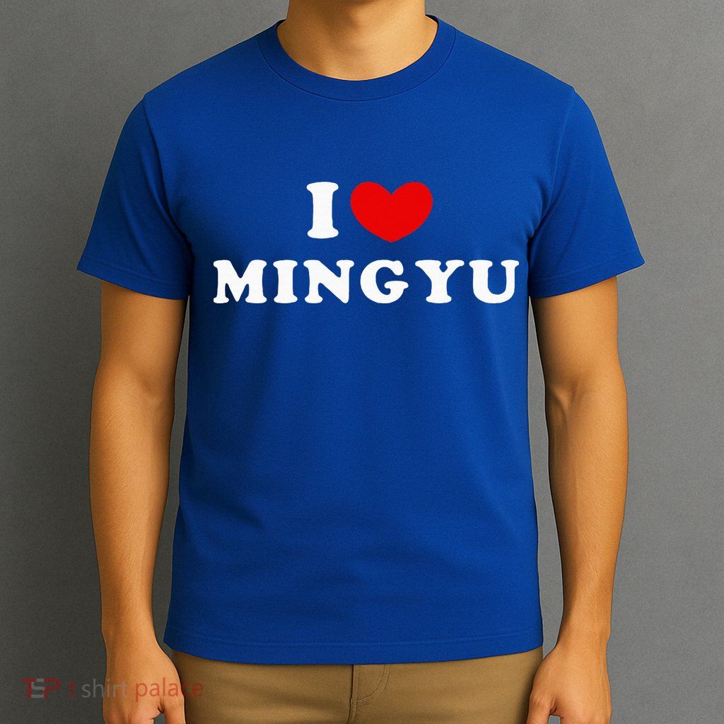 I Love Mingyu I Heart Mingyu T-Shirt