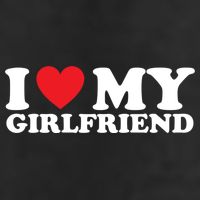 I Love My Girlfriend I Heart My Girlfriend Gift Beanie