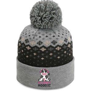 I Love Music Cow The Baniff Cuffed Pom Beanie