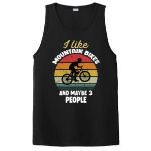 I Like Mountain Bikes And Maybe 3 People And Gift PosiCharge Competitor Tank