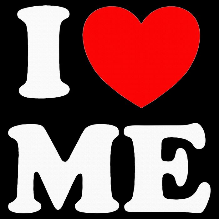 I Love Me I Red Heart Me I Love Me Myself And I Funny Cooling Performance Crew T-Shirt