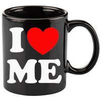 I Love Me I Red Heart Me I Love Me Myself And I Funny 11oz C Handle Ceramic Mug