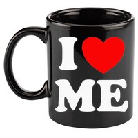 I Love Me I Red Heart Me I Love Me Myself And I Funny 11oz C Handle Ceramic Mug