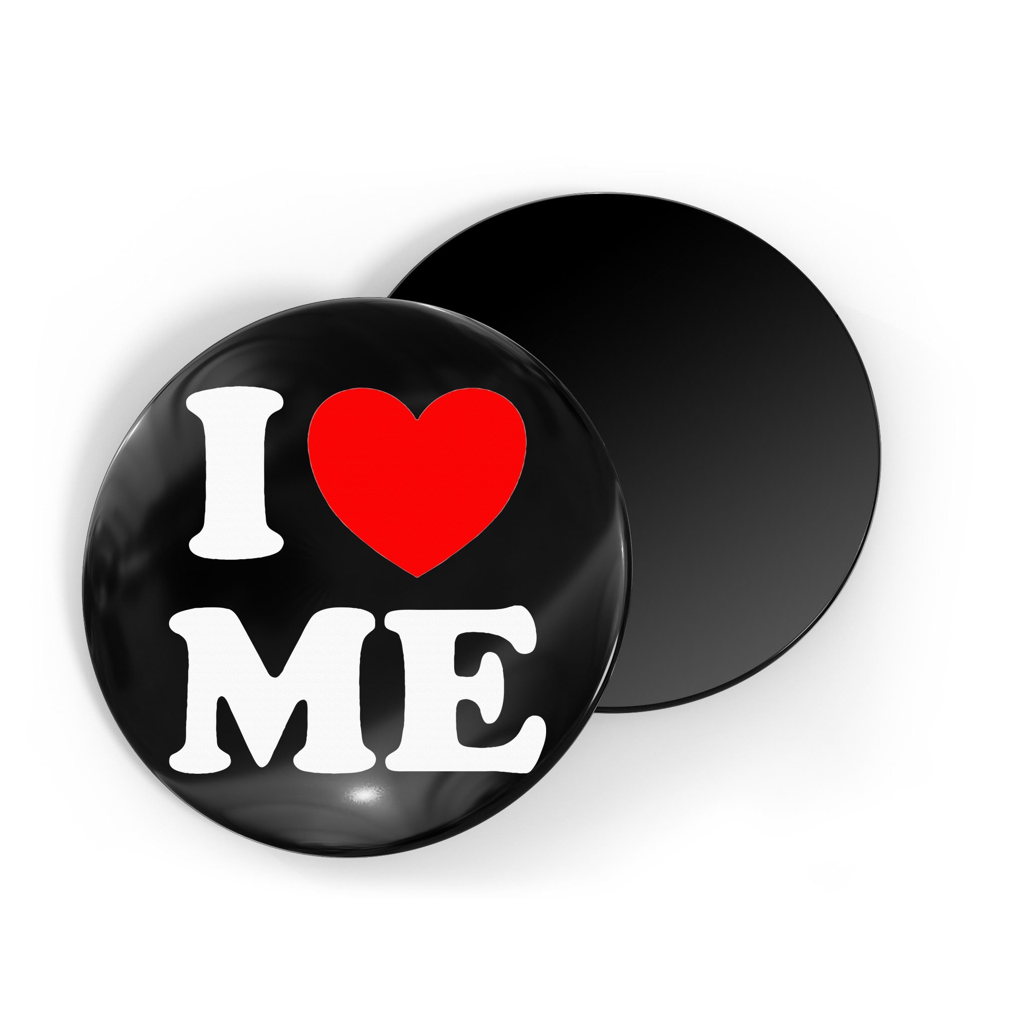 I Love Me I Red Heart Me I Love Me Myself And I Funny Magnet