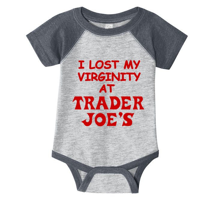 I Lost My Virginity At Trader JoeS Infant Baby Jersey Bodysuit
