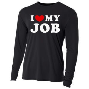 I Love My Job I Heart My Job Cooling Performance Long Sleeve Crew