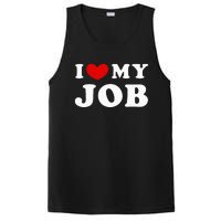 I Love My Job I Heart My Job PosiCharge Competitor Tank