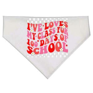 IVe Loved My Class For 100 Days Of School Valentines Day USA-Made Doggie Bandana