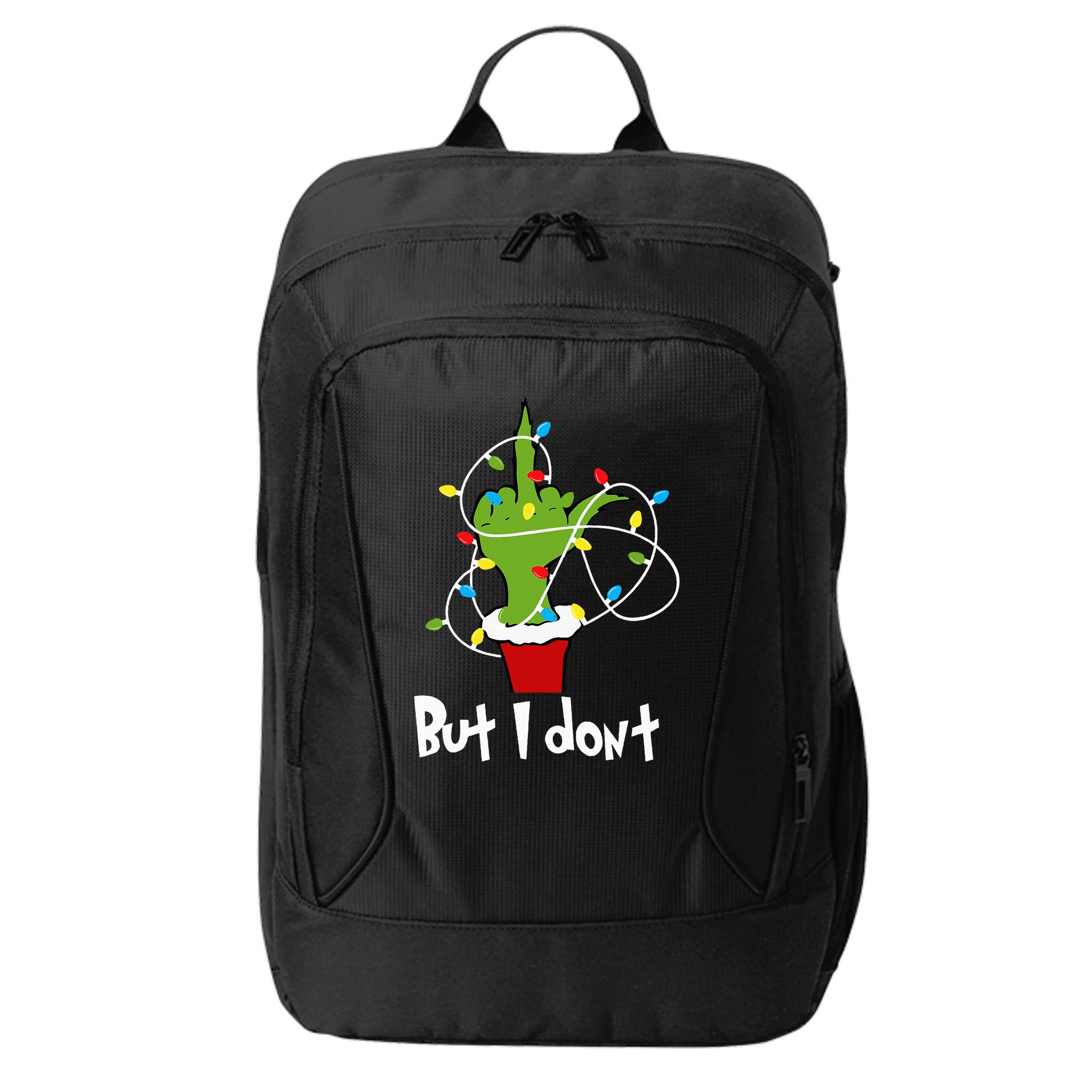 I Love Matching Christmas But I Dont Lights Couples City Backpack