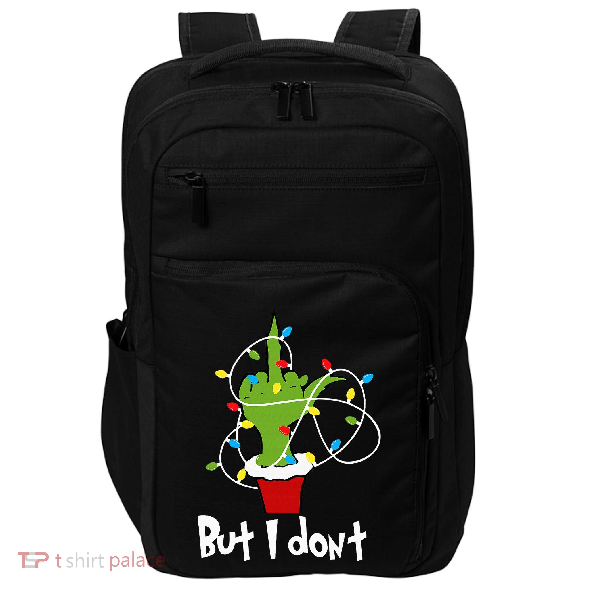 I Love Matching Christmas But I Dont Lights Couples Impact Tech Backpack