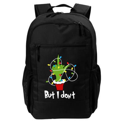 I Love Matching Christmas But I Dont Lights Couples Backpack